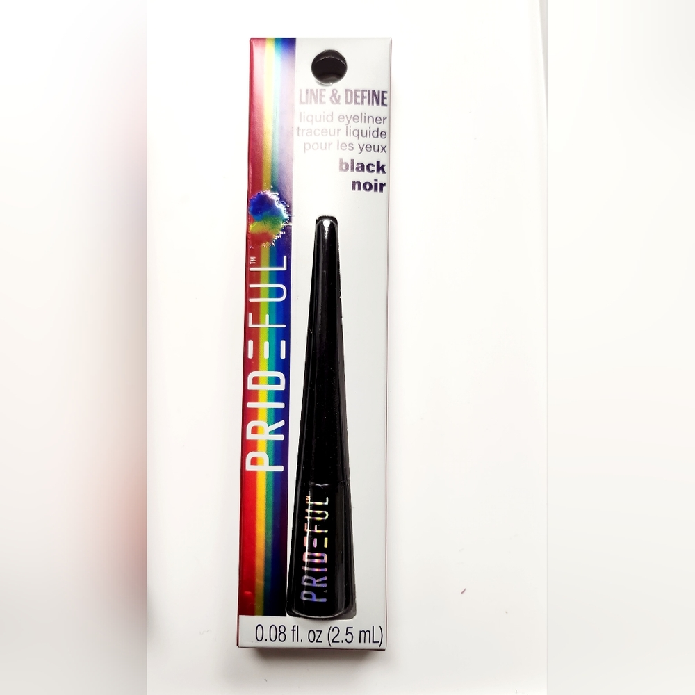 NWT PRIDEFUL LINE & DEFINE BLACK LIQUID EYE LINER: LULU!